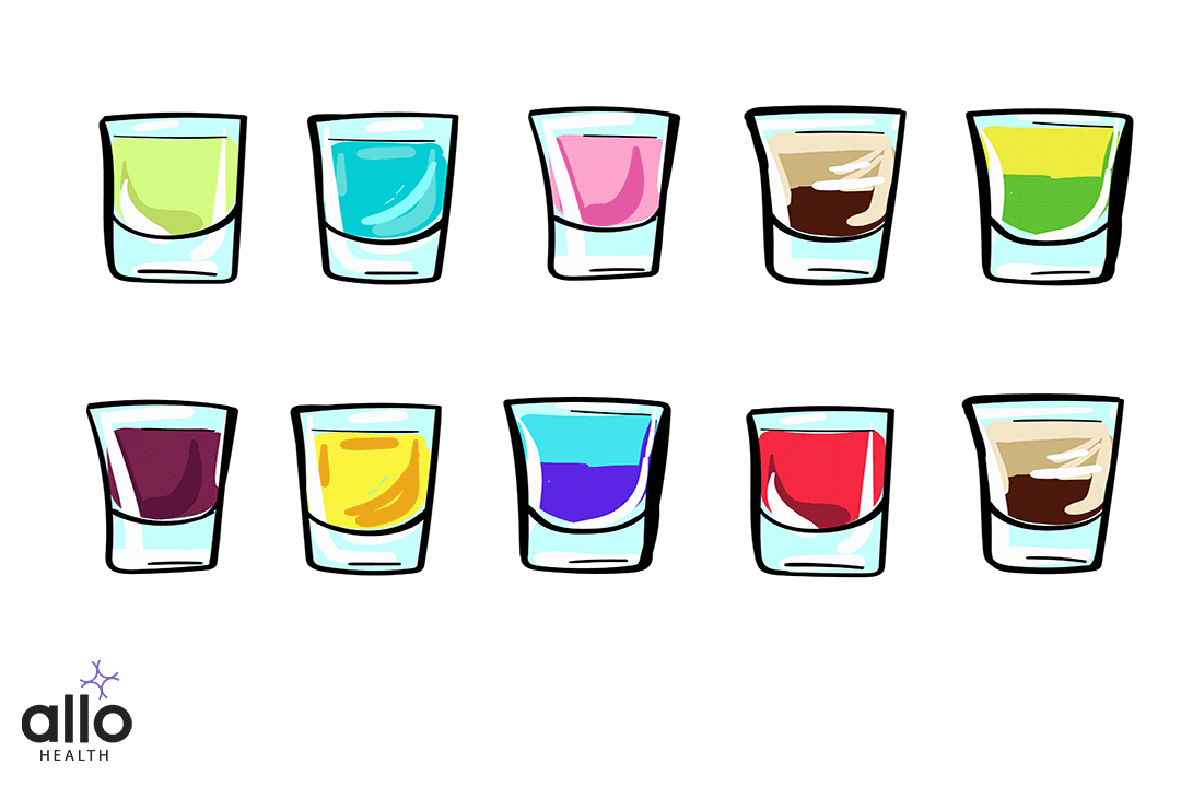 alcohol glasses