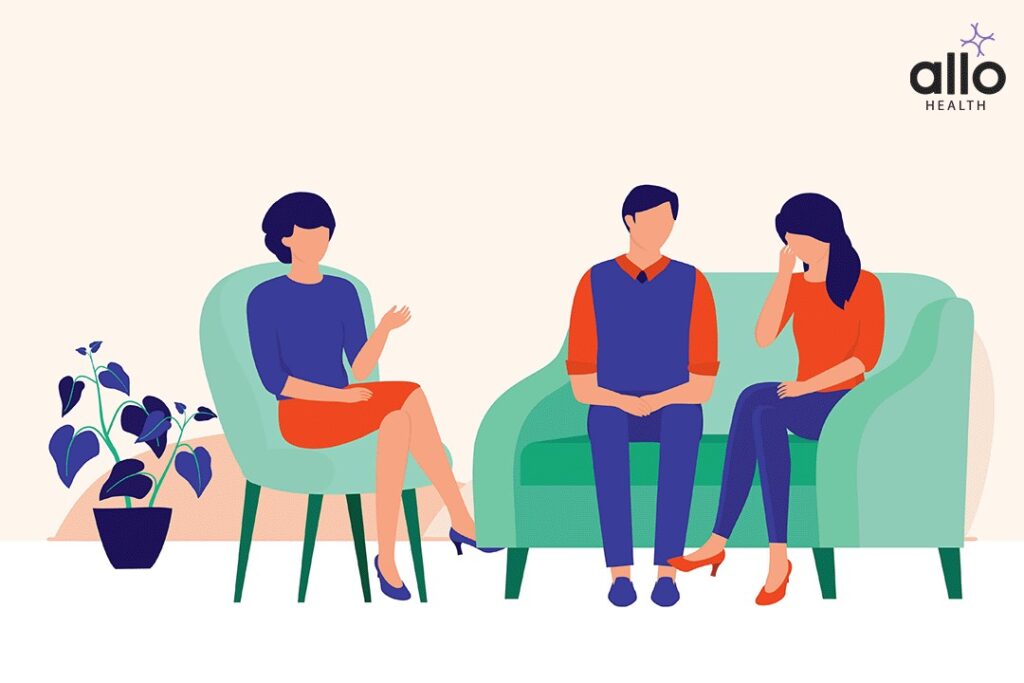 Delayed Ejaculation Diagnosis 2 therapist treating couple for delayed ejaculation