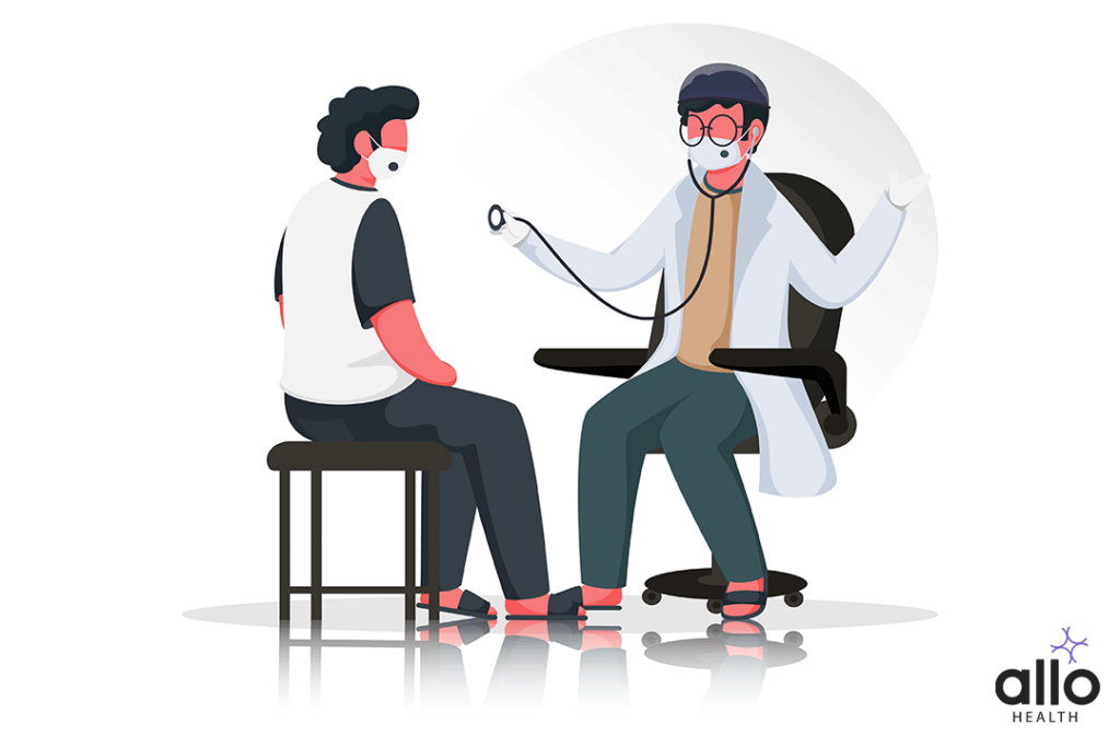doctor explaining to patient about the Retrograde Ejaculation Surgery