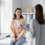 doctor answering to the patient about the questions on Vulvodynia