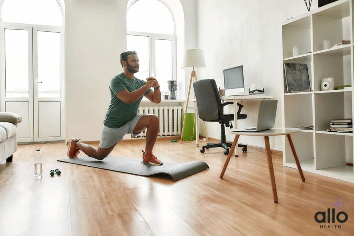 man performing Regular Exercise For Erectile Dysfunction. ling ki nase tight karne ke upay
