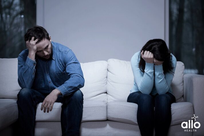 couple facing Symptoms Of Unconsummated Marriage
