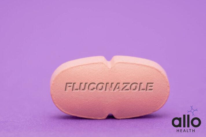 Fluconazole Pharmaceutical medicine pills tablet Copy space. Medical concepts.