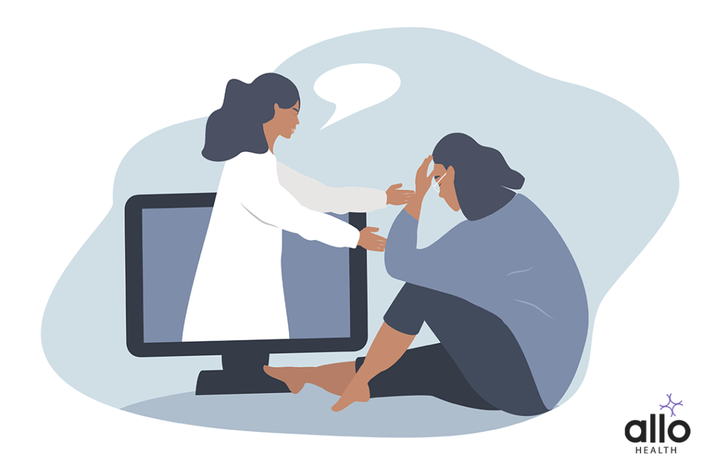 Oral Sex Positions: There's Health Benefits? 1 confused women discussing with the doctor whether is she ready for oral sex