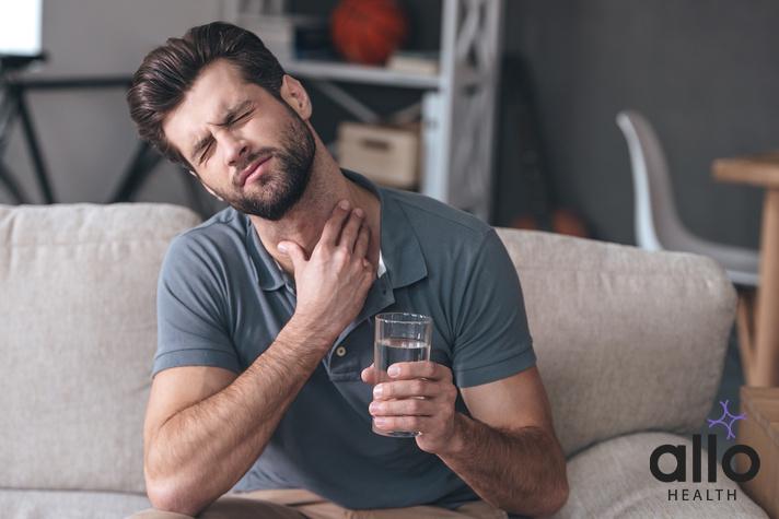 Sore Throat, dry mouth during sex Oral STI vs Sore Throat