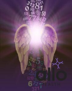 Angel Numbers - a pair of angel wings with burst of divine light describing 333 meaning in ex relationship