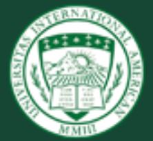 Logo of  International American University, College of Medicine