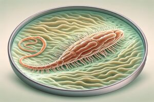 An image depicting the trichomoniasis bug.