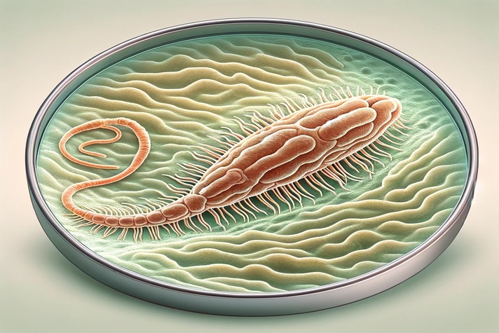 An image depicting the trichomoniasis bug. What is Trichomoniasis? Trichomycosis Axillaris Genital Area